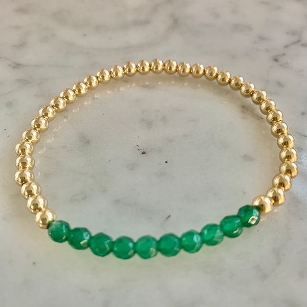 4mm Beaded SNAKE Bracelet - Kelly and Rose Boutique