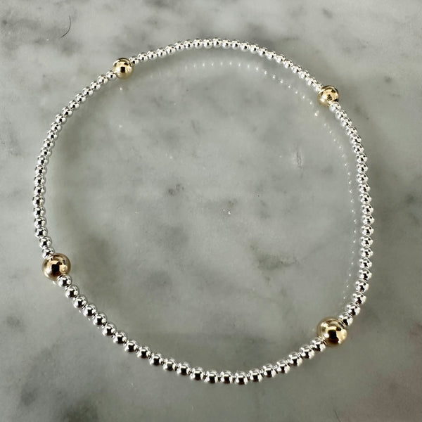 4mm Beaded SNAKE Bracelet - Kelly and Rose Boutique