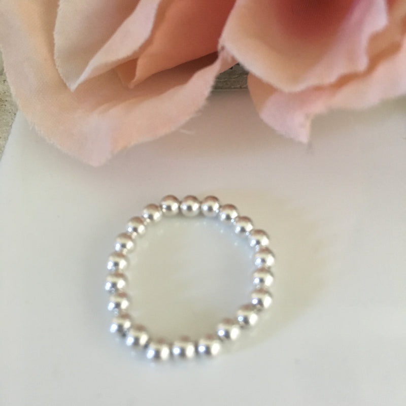 Pearl Beaded Bracelet 3mm / 9
